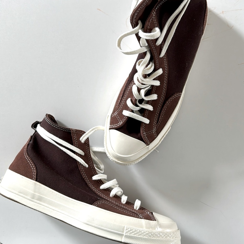 Chuck Taylor All Star Chocolate Brown Canvas and Suede